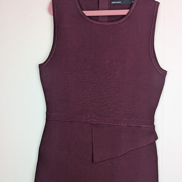 Karen Millen Red Sleeveless Sheath Midi Dress - Picture 11 of 13